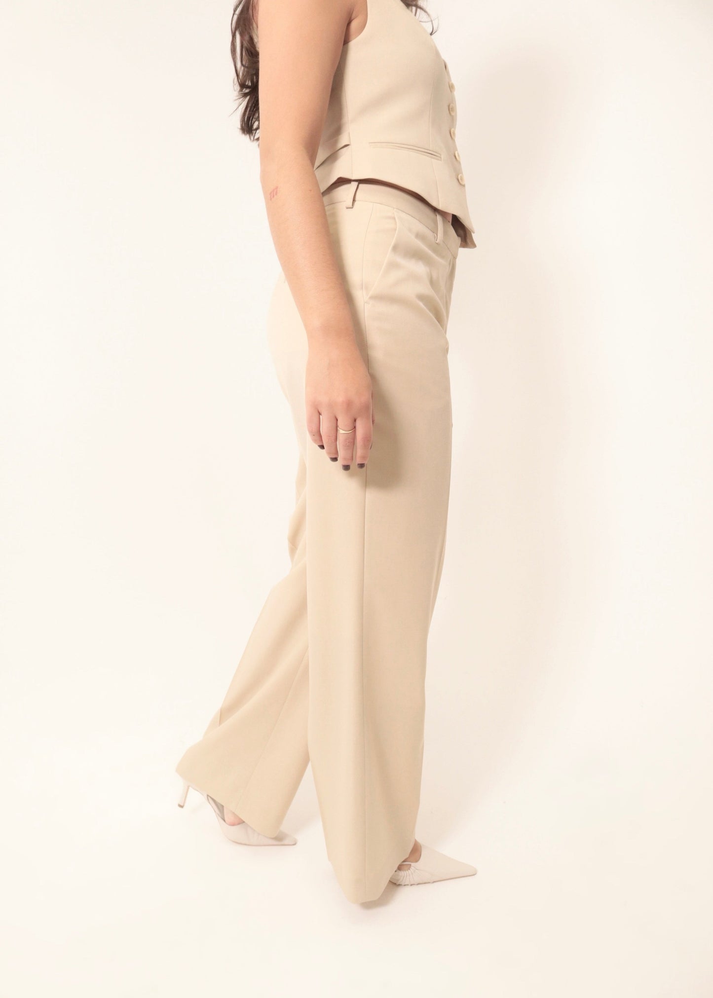 Gina High-waisted Trousers